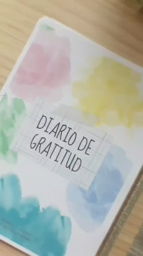 Diario de gratitud infantil