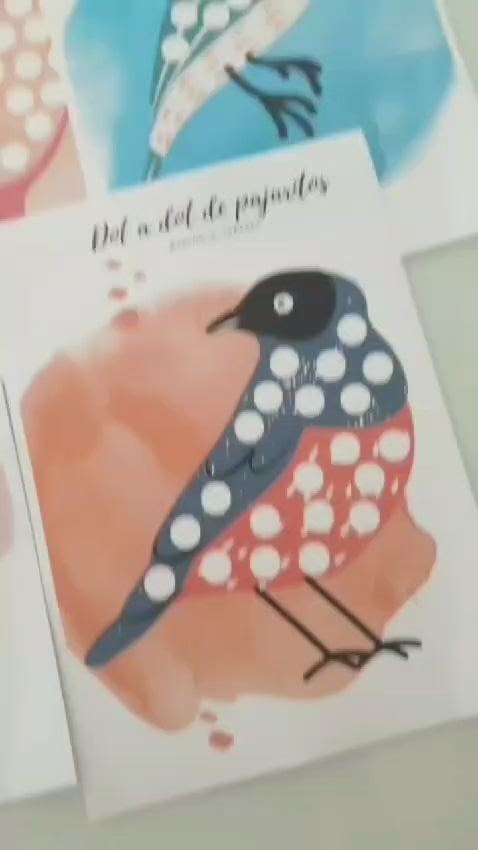 Dot a dot de pajaritos